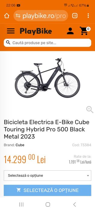 Bicicleta electrica Cube bosch smart