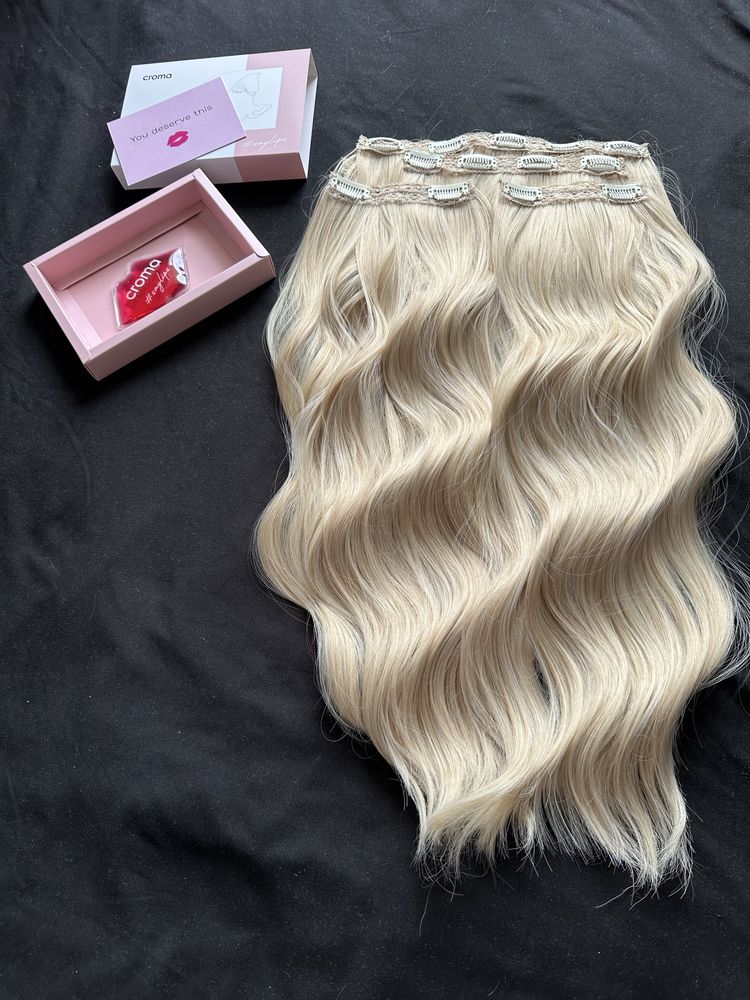 Extensii de par blonde