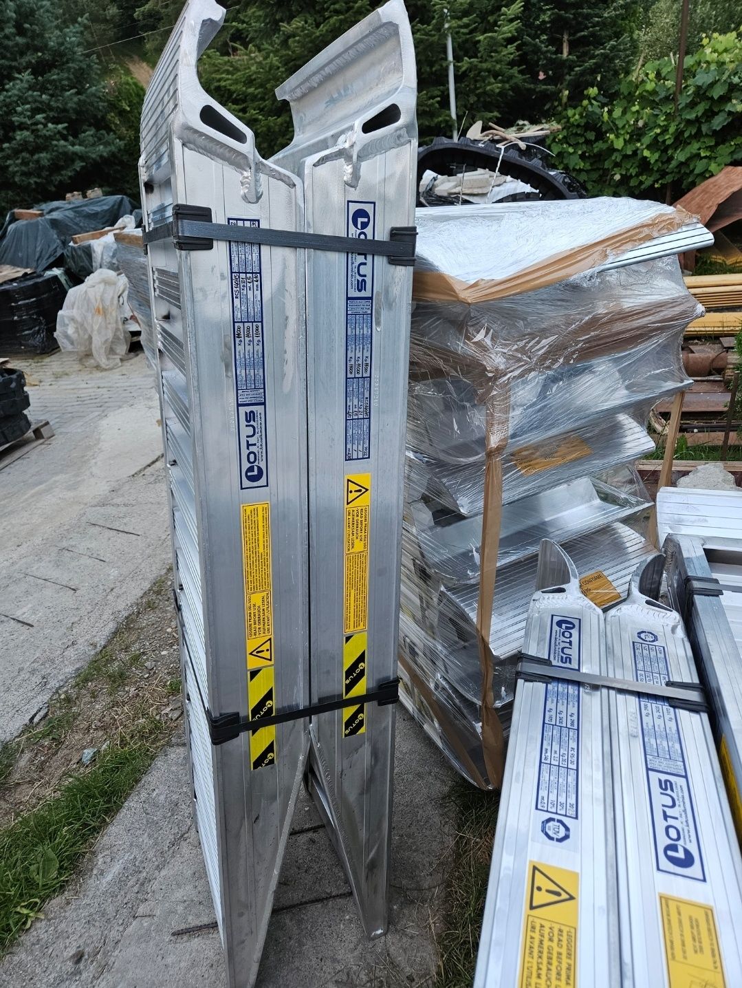 Rampe de aluminiu premium TUV