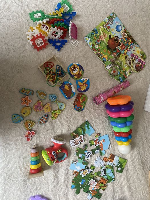 Развивающие игрушки для детей 2-3 года