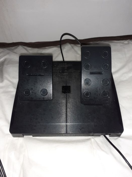 volan xbox cu pedale si suport de fier