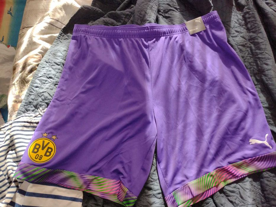 Оригинални нови мъжки шорти Borrusia Dortmund BVB вратарски , 3XL