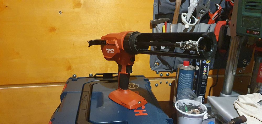 Pistol silicon Hilti CD 4-A22 , pistol silicon, ancora chimica, adeziv