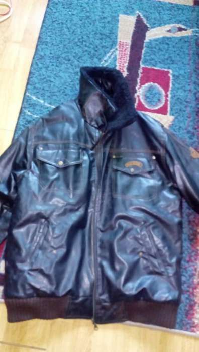 Geaca piele imblanita