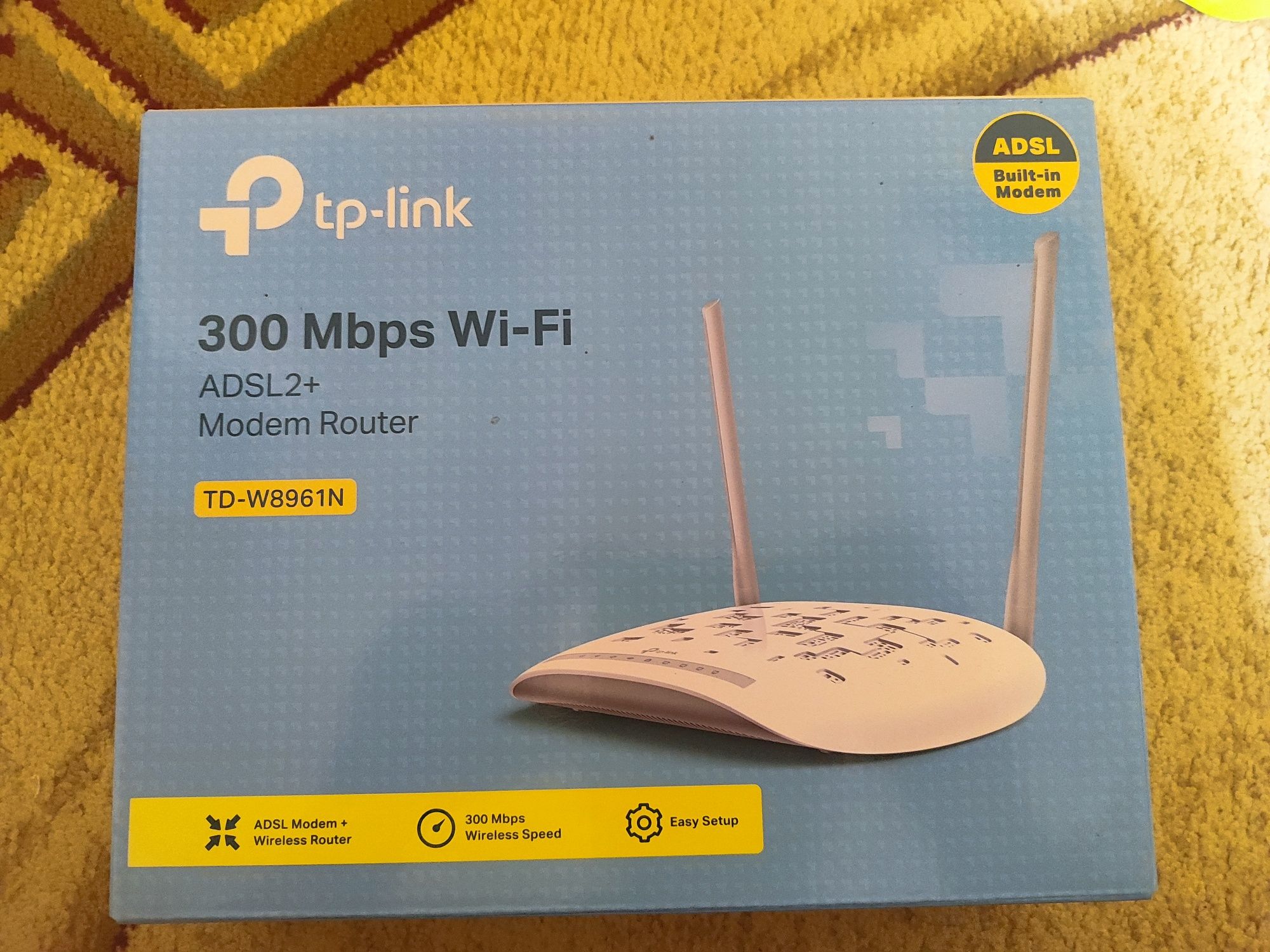 Модем роутер TP-link 300mbs ADSL2+