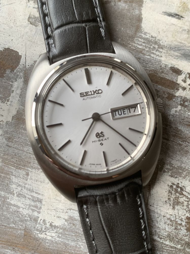 Grand Seiko GS Hi Beat-1970 г. дрес японски автомат 5646-7000,