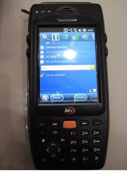 2D Мобилен терминал с баркод скенер M3 Mobile Orange OX10 - 1G Rugged