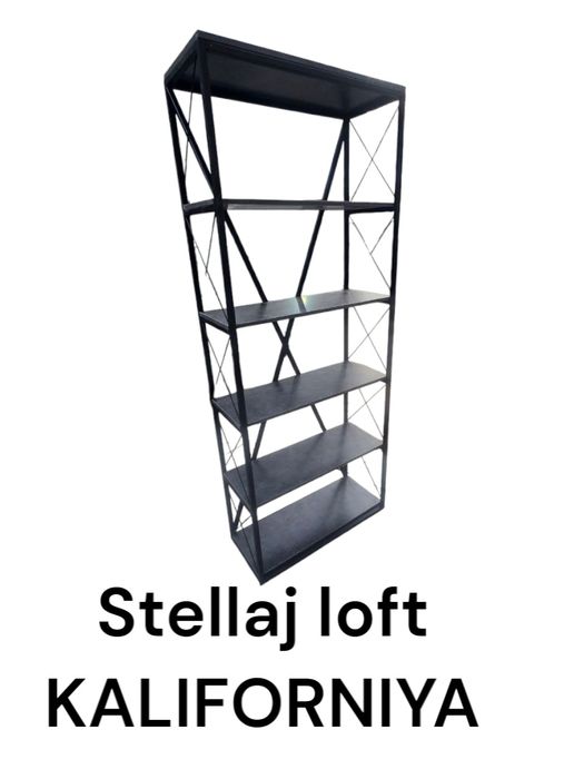 Stellaj loft KALIFORNIYA Ishlab chiqaruvchilardan.
