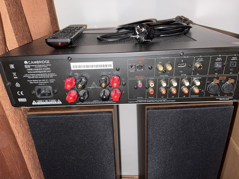 Cambridge cxa80 + 2 boxe monitor audio bronze c200