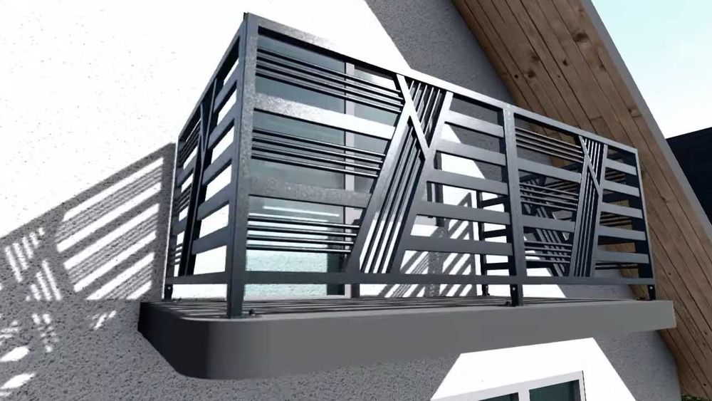MODELE MODERNE DEOSEBITE Porti Gard Balustrada Jaluzea Fier Forjat