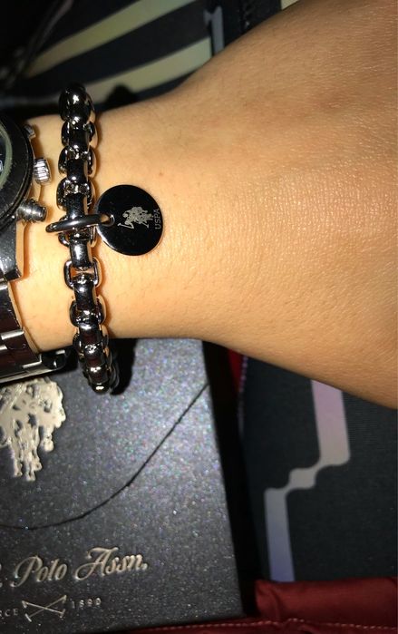 Bratara de argint U.S. POLO ASSN