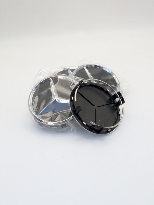Set 4 capace roti 75 mm compatibil cu  janta Mercedes