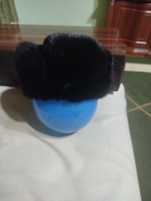 Шапка ушанка норковая  Рот Фронт