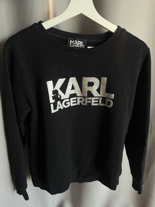 Пуловер KARL LAGERFELD - черен цвят