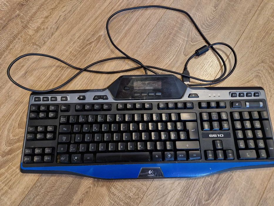 Tastatura Logitech G510 gaming RGB macro display placa sunet