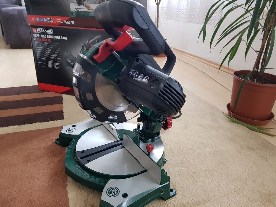 НОВ Немски настолен циркуляр Пендула 1500W  герунга Parkside  Германия