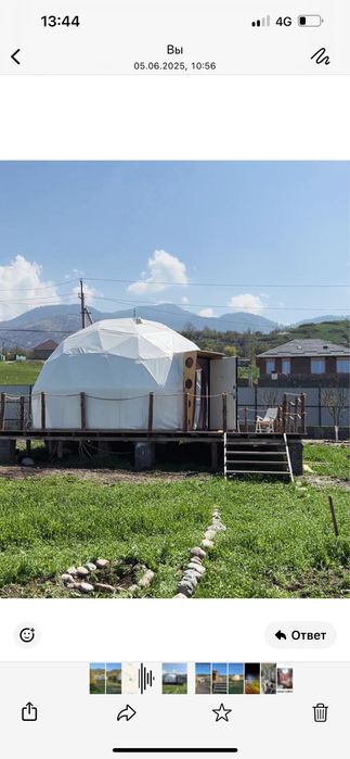 глампинг продам  дейсвуйщий