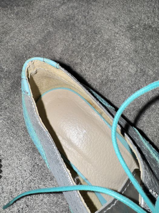 Дамски обувки Оксфорд/ естествена кожа / номер 38