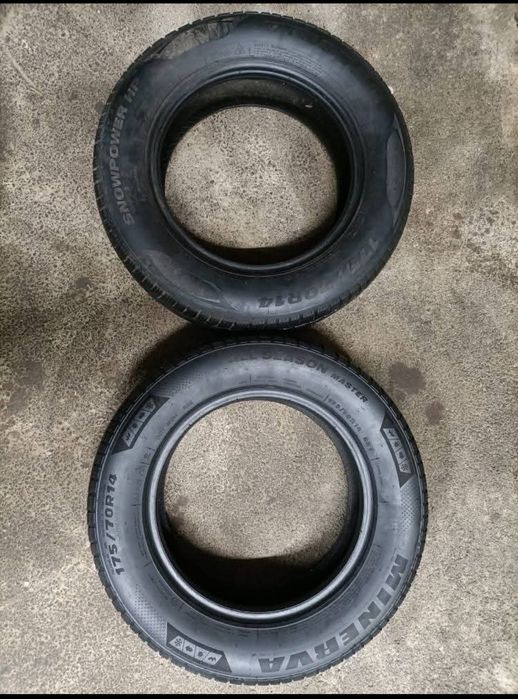 175 70 14:anvelope cauciucuri,f bune,iarnă și vară mixte,Accept schimb