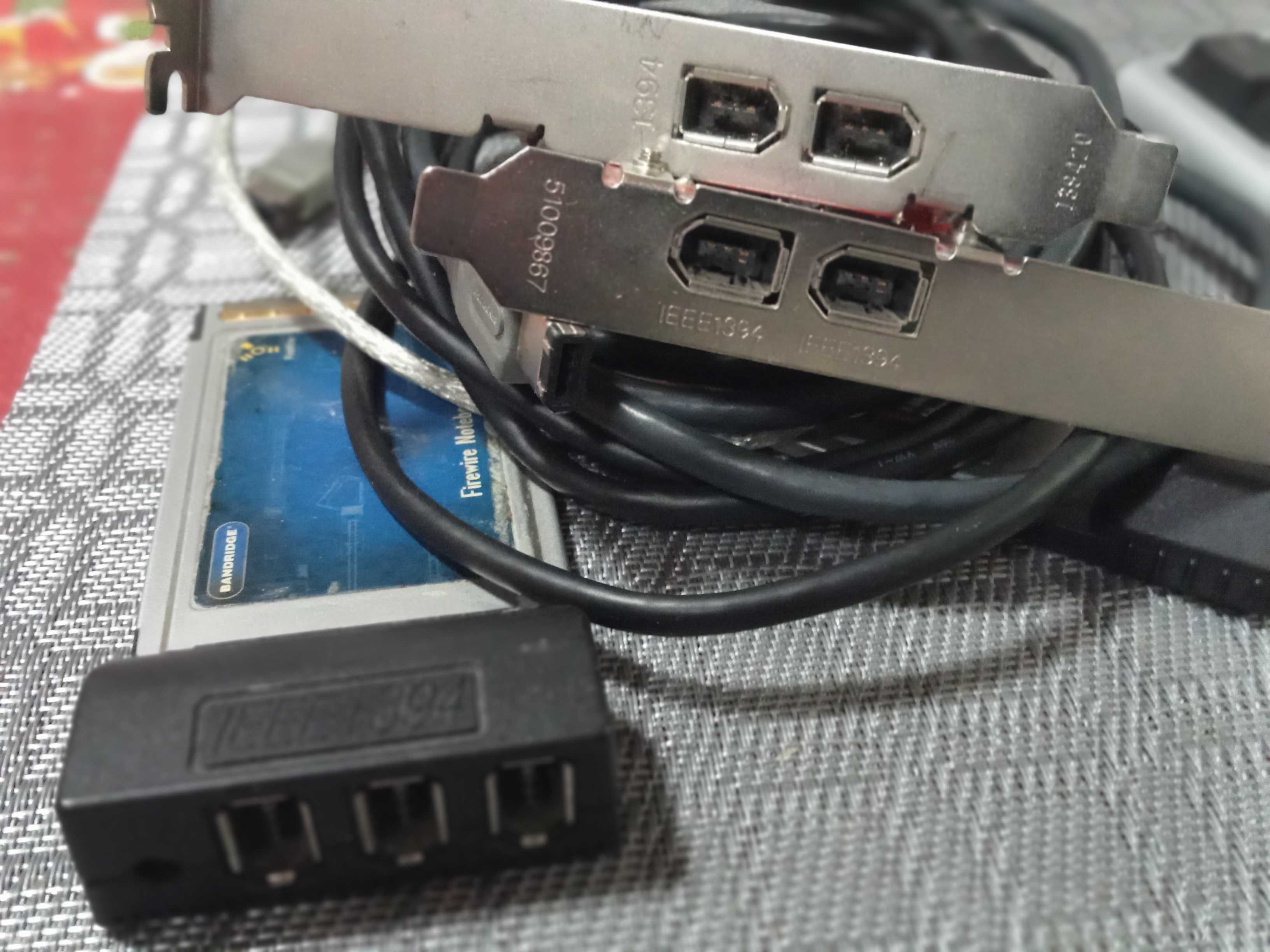 M-audio 410 firewire cu adaptoare pci si pcmcia+cabluri, schimb cu usb