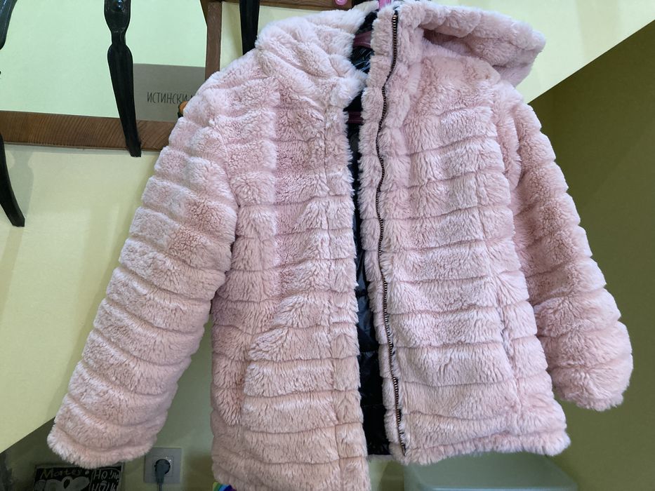 Зимнни двулицеви якета момиче