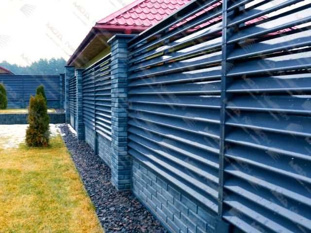 Забор жалюзи еврозабор