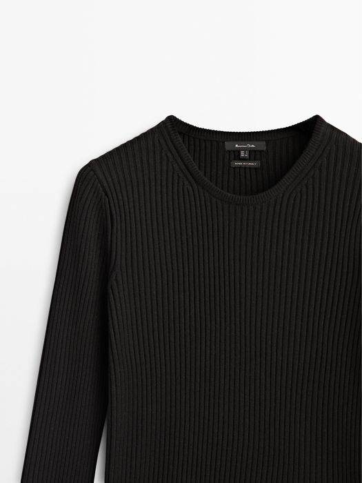 Pulover reiat Massimo Dutti