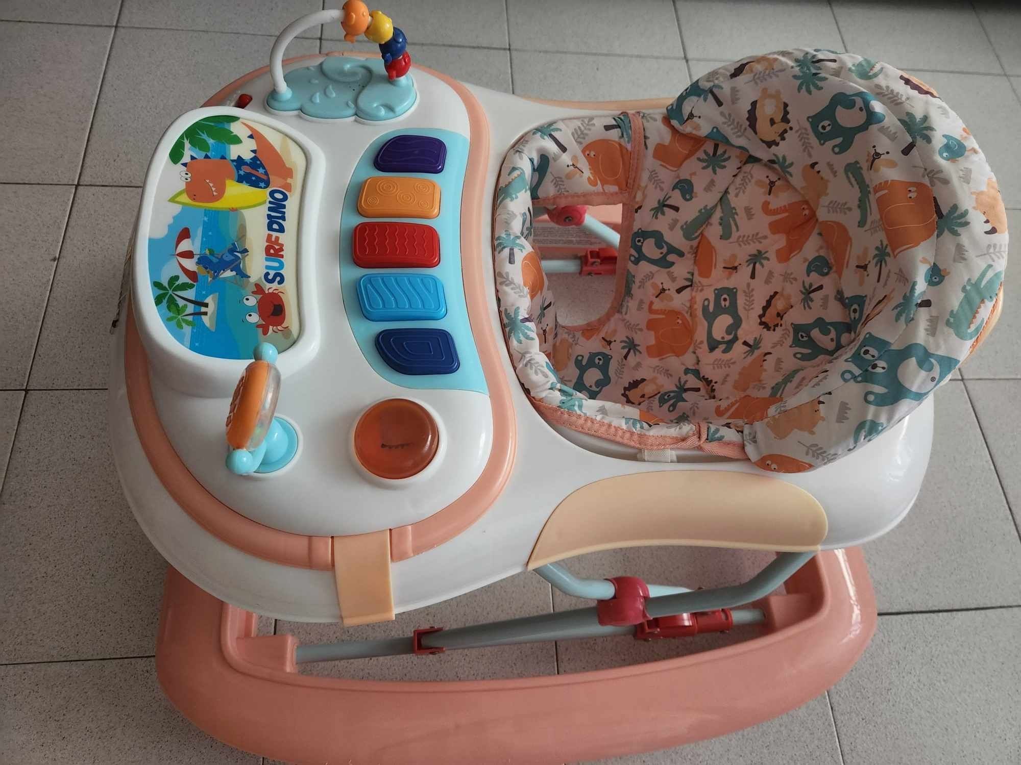 Проходилка Wunderkid 2 в 1 за момиче