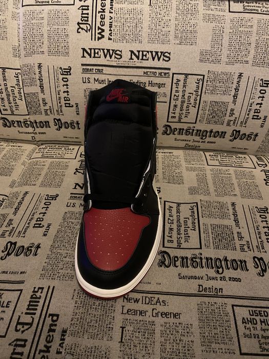 Nike Air Jordan 1 High Bred Toe 43