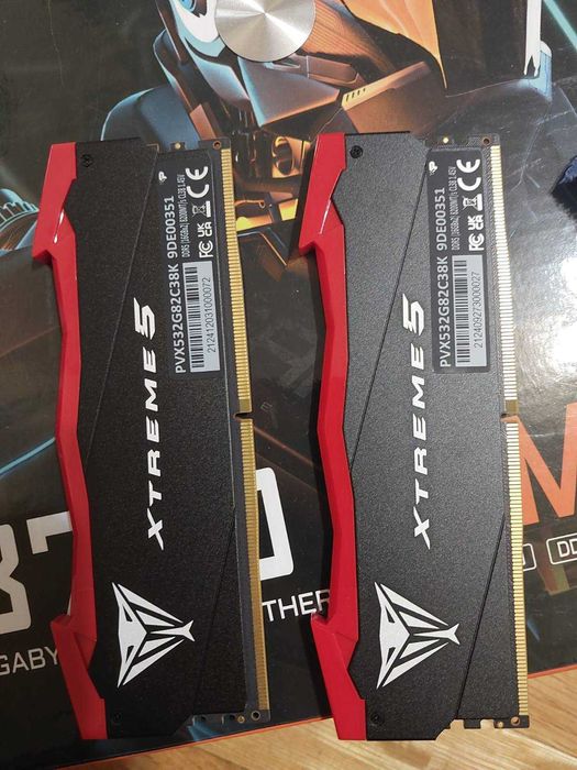 32GB 8200MT/s DDR5 CL38 Patriot Viper Xtreme