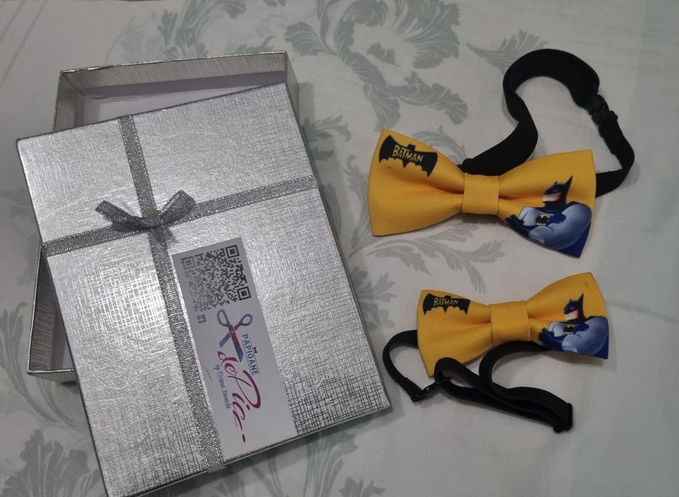 Set papioane cu Batman tata - fiu