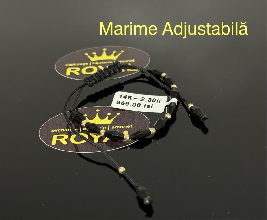 Bijuteria ROYAL : Bratara AUR 14K / Marime Adjustabila / 2.3 GR