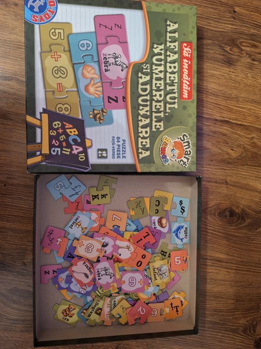 Jocuri pentru copii educative ALFABETUL, NUMERELE , ADUNAREA