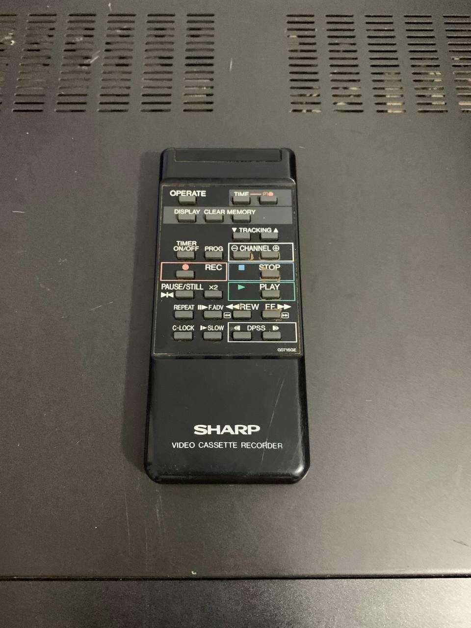 Видеомагнитофон SHARP VC-A30BP|VHS видеоплеер/видеокассетный рекордер