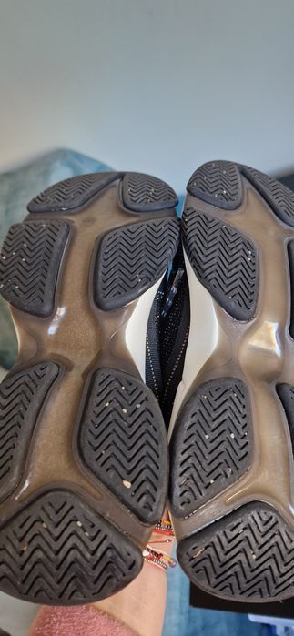 Sneakers negri cu strasuri