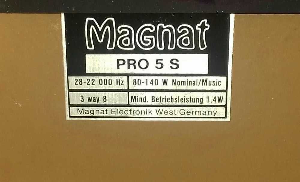Magnat-Boxe audio vintage
