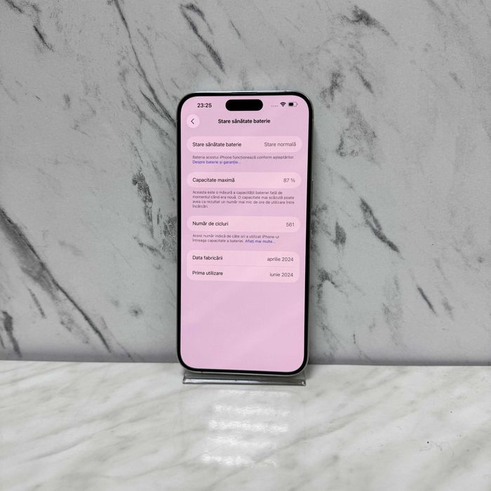 iPHONE 15 Pro Max White 256GB Zeus Amanet 63657