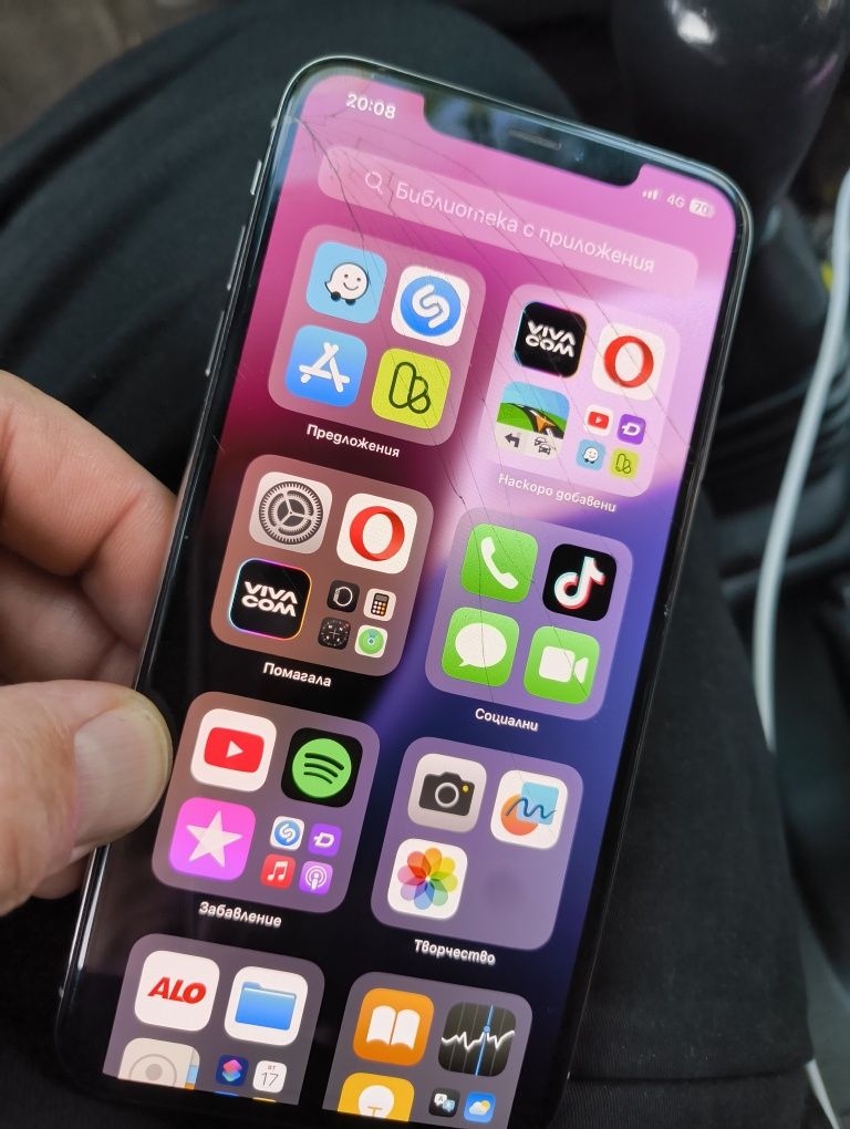 iPhone xs max 256gb 290лв