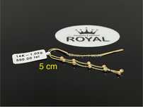 Bijuteria Royal CB : Cercei lungi aur 14k 1,02 grame