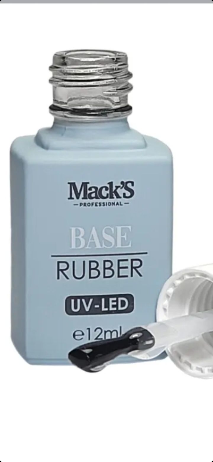 Macks professional base ruber за гел лак 12мл