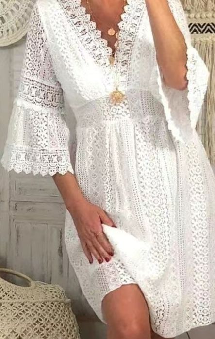 Кружевное платье