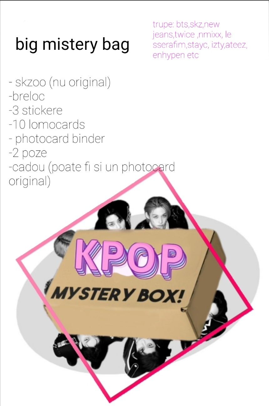 Kpop mistery bag