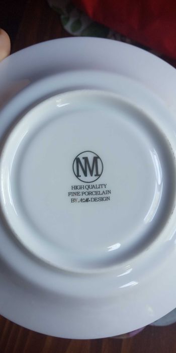 Serviciu set 6 cesti cafea / ceai cu farfuriuțe -14 piese