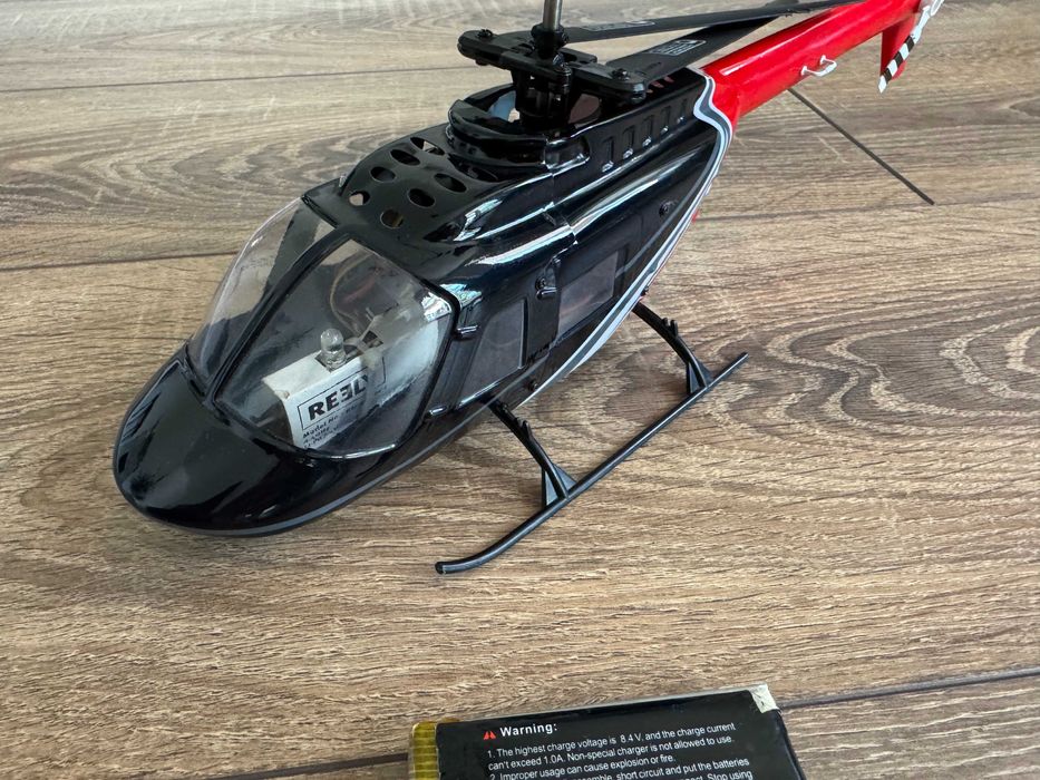 Elicopter RC aeromodel REELY Ranger 206-J, 2.4GHz, 6 canale