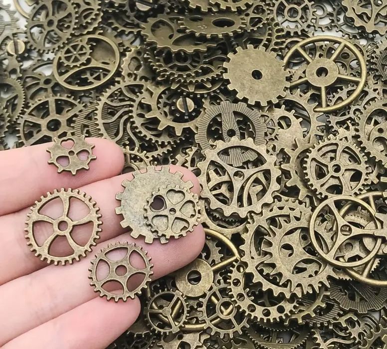 Шестиренки для творчества и рукоделия стимпанк