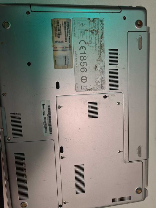 Defect laptop sony pgc-5j4m