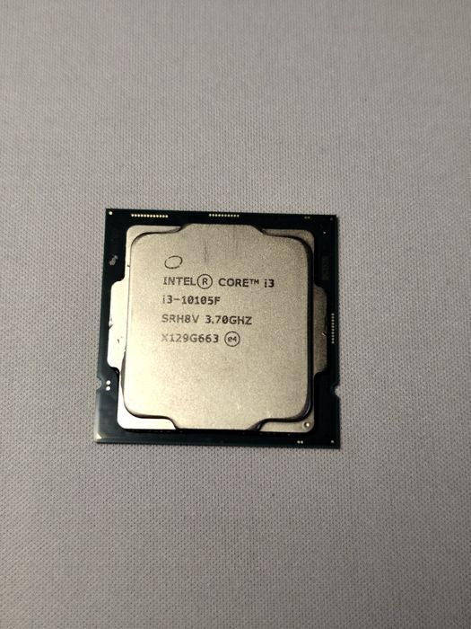 Процессор для пк i3 10105f в идеальном состоянии