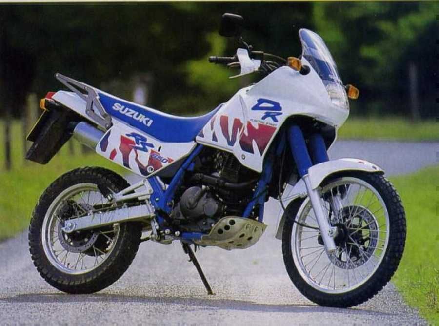 Стикери Сузуки ДР 650 РС 1991-1993г. Suzuki DR 650 RS лепенки 1992