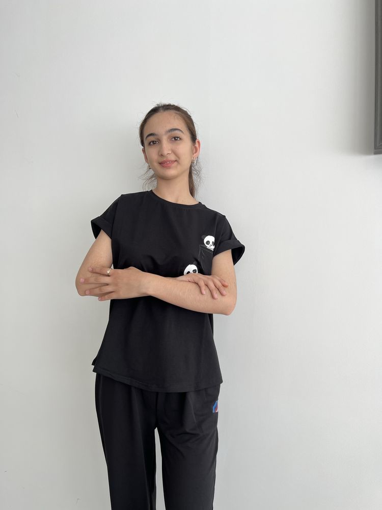 Ayollar oversize(standart o’lcham) fudbolkasi, XB laykrali