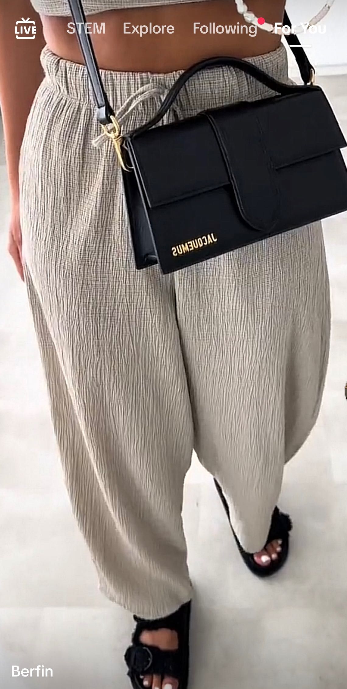 Дамски панталон Зара Zara летен
